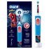 Braun Oral-B Spazzolino Elettrico Ricaricabile Pro Kids con personaggi Marvel Spider-Man, 2 Testine, da 3 Anni In Su. 1 Spazzolino