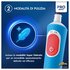 Braun Oral-B Spazzolino Elettrico Ricaricabile Pro Kids con personaggi Marvel Spider-Man, 2 Testine, da 3 Anni In Su. 1 Spazzolino