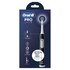 Braun Oral-B Spazzolino Elettrico Ricaricabile Series 1 Nero con 2 Testine di Ricambio, 1 Spazzolino