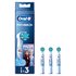 Braun Oral-B Testine Di Ricambio Pro Kids Con Disney Frozen, 3 Testine