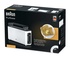 Braun PurEase Toaster HT 3110 WH tostapane 1000 W Nero, Bianco