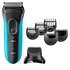 Braun Serie 3 Shave&Style 3in 1 3010BT Nero/Blu