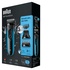 Braun Serie 3 Shave&Style 3in 1 3010BT Nero/Blu