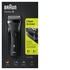 Braun Series 3 300s rasoio elettrico Trimmer Nero