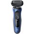 Braun Series 6 61-B1200s Rasoio Trimmer Nero, Blu