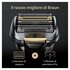 Braun Series 9 Pro+ 9575cc Wet & Dry Rasoio Trimmer Metallico