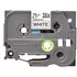 Brother Nastro per etichettatore TZE-241 bianco/nero 18 mm