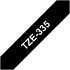 Brother Nastro per etichettatore tze-335 nero/bianco 12mm