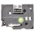 Brother Nastro per etichettatore tze-345 nero/bianco 18mm