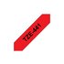 Brother Nastro per etichettatore tze-441 rosso/nero 18 mm