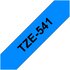 Brother Nastro per etichettatore tze-541 blu/nero 18 mm
