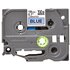 Brother Nastro per etichettatore tze-541 blu/nero 18 mm