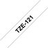 Brother Schriftbandkassette TZE-121 Chiaro/Nero 9 mm lam