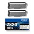 Brother TN-2320TWIN cartuccia toner 1 pz Originale Nero