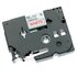 Brother TZE232 nastro per etichettatrice Bianco/Rosso