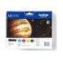 Brother Value Pack LC-1240 Nero, Ciano, Magenta, Giallo