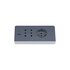 BTicino S3711GBU prolunghe e multiple 2 m 3 presa(e) AC Interno Grigio