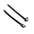 CableMod CM-CAB-RSAT-N30KK-R cavo SATA 0,3 m Nero