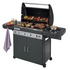 Campingaz 4 Series Classic LS Plus Dark 15100 W Barbecue Gas Carrello Nero