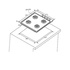 Candy CHW6LBB Piano Cottura