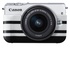 Canon EH28-FJ Cover Nero, Bianco
