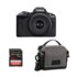 EOS R50 + RF-S 18-45mm f/4.5-6.3 IS STM + SD Extreme Pro 32GB HC V30, U3, UHS I, C10 - 100MB/s lettura, 90MB/s scrittura + Skyline V2 Corredo 7 Nero