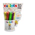 Carioca 10 Colors Multi Clip-on retractable ballpoint pen 12 pezzo(i)