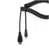 Caruba Cavo HDMI - microHDMI spiralato 100cm