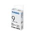 Casio XR-9 WE 9 mm nero auf bianco