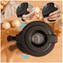 CECOTEC 03984 frullatore Frullatore da tavolo 1800 W Nero, Acciaio inox, Trasparente