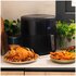 CECOTEC Cecofry Bombastik 6000 Singolo 6 L Indipendente 1700 W Friggitrice ad aria calda Nero