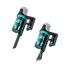 CECOTEC Conga Rockstar 1500 Horizon Genesis XL Aspirapolvere elettrica Batteria Secco Senza sacchetto Nero, Blu