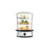 CECOTEC Vapovita 3000 Inox pentola a vapore Libera installazione 800 W Nero, Acciaio inox, Trasparente