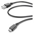 Cellular Line Cellularline USB Data Cable - Micro USB Cavo dati comodo e versatile Nero