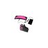 CELLY SPORTKIT17PK Kit per sport Guanti + Fascia + Auricolare Cavo
