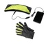 CELLY SPORTKIT17YL Kit per sport Guanti + Fascia + Auricolari Cavo