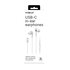 CELLY UP1200TYPEC - USB-C Stereo Wired in-ear Earphones