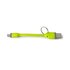 CELLY USBTYPECKEYGN cavo USB 0,12 m USB 2.0 USB A USB C Verde