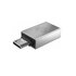 Cherry 61710036 adattatore per inversione del genere dei cavi USB-A USB-C Argento