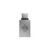 Cherry 61710036 adattatore per inversione del genere dei cavi USB-A USB-C Argento