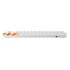 Cherry K5 PRO TMR COMPACT tastiera Gaming USB AZERTY Francese Arancione, Bianco