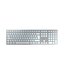 Cherry KC 6000C FOR MAC tastiera Universale USB QWERTY Inglese Argento