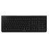 Cherry KW 3000 tastiera Universale RF Wireless QWERTY US International Nero