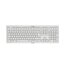 Cherry KW 3000 tastiera Universale RF Wireless QWERTZ Tedesco Bianco