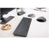 Cherry KW 9100 SLIM tastiera Universale RF senza fili + Bluetooth AZERTY Francese Nero