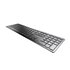 Cherry KW 9100 SLIM tastiera Universale RF senza fili + Bluetooth QWERTY Inglese UK Nero