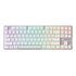 Cherry MX 8.2 Pro TMR Wireless tastiera Gaming USB + RF Wireless + Bluetooth QWERTY US International Argento, Bianco