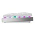 Cherry MX 8.2 Pro TMR Wireless tastiera Gaming USB + RF Wireless + Bluetooth QWERTY US International Argento, Bianco
