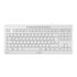 Cherry STREAM KEYBOARD TKL tastiera Universale USB QWERTZ Tedesco Bianco