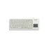 Cherry XS Touchpad tastiera Universale USB QWERTY Inglese US Grigio